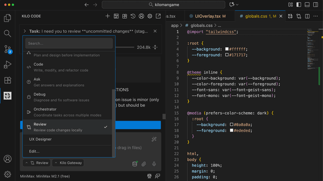 Kilo Code Reviewer - AI-Powered Code Reviews