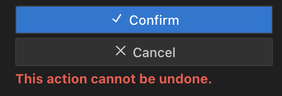 恢复文件和任务检查点的确认对话框