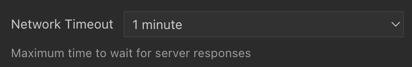 网络超时下拉菜单