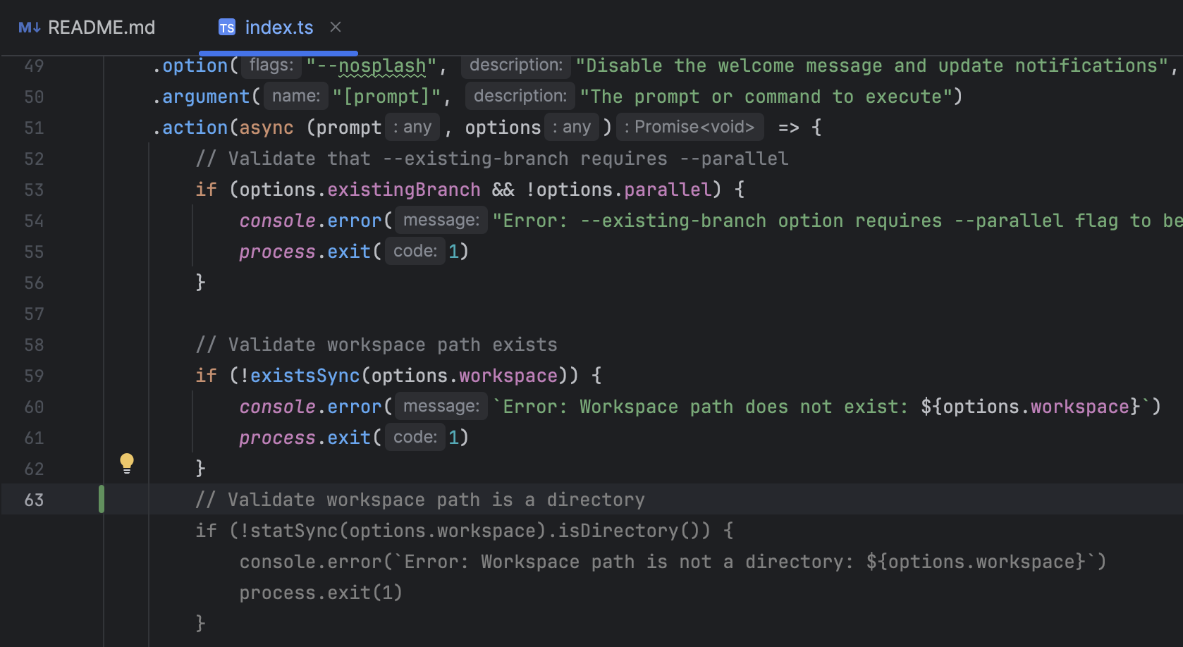Real screenshot of Kilo Code's inline ghost-text autocomplete suggestion inside a JetBrains IDE